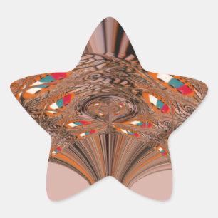 Kenya HakunaMatata Tradition Colour designs.png Star Sticker