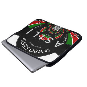 Kenya Heritage: Asili (Origin) Customisable Laptop Sleeve