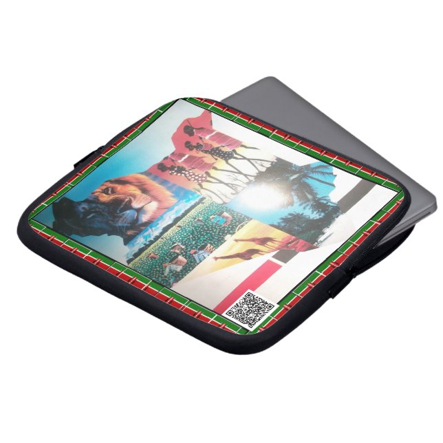  Kenya Heritage Harambee  Laptop Sleeve (Front Top)