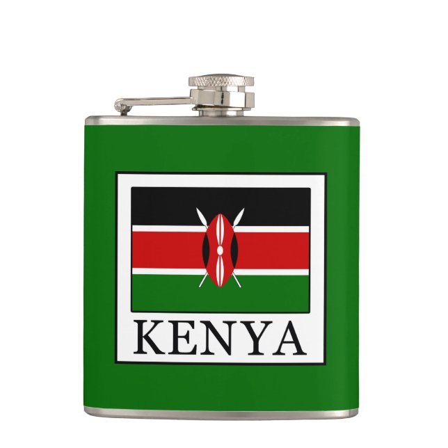 Kenya Hip Flask (Front)