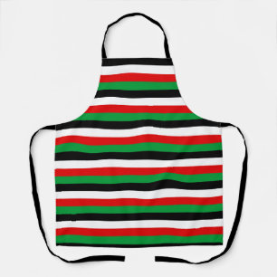 Kenya Jordan Iraq Kuwait flag stripes symbol lines Apron