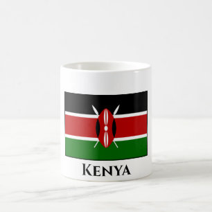 Kenya (Kenyan) Flag Coffee Mug