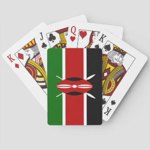 Kenya (Kenyan) Flag Playing Cards