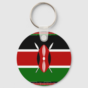 Kenya Kenyan Flags Key Ring