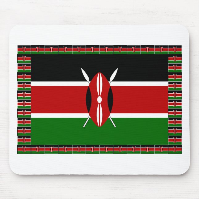 Kenya Kenyan Flags Mouse Pad (Front)
