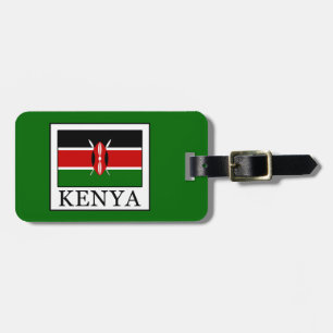Kenya Luggage Tag