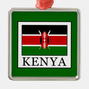 Kenya Metal Tree Decoration