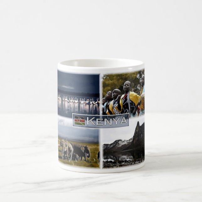 Kenya - Mosaic - Coffee Mug (Center)