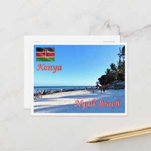 Kenya - Nyali Beach - Postcard