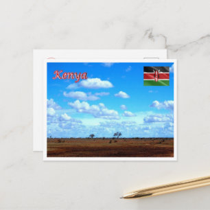 Kenya - Panorama - Postcard