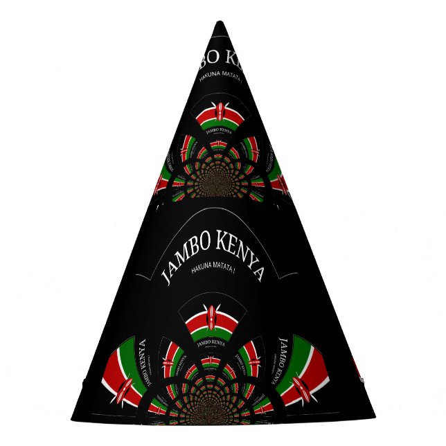 Kenya Party Time  Hat (Front)