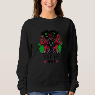 Kenya Queen East Africa Reggae Rastafarian Sweatshirt
