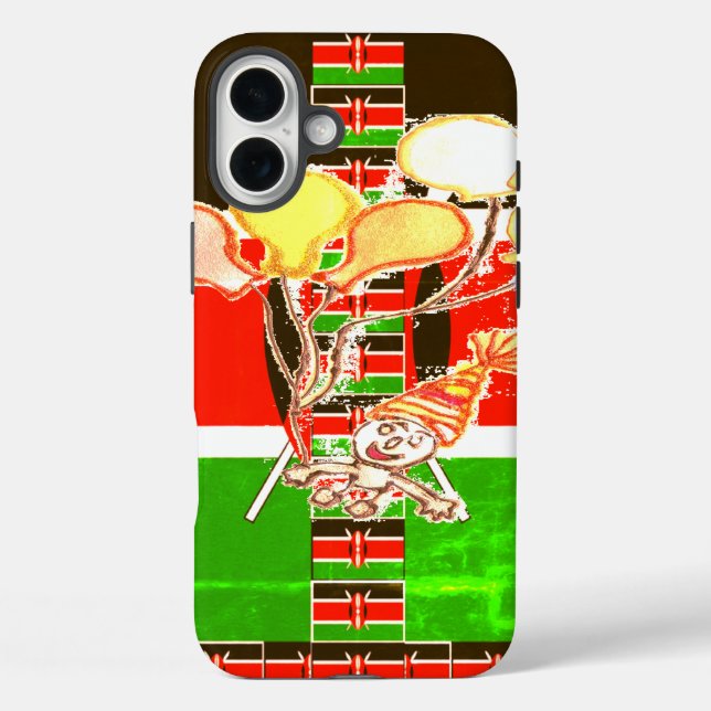Kenya Raha Case-Mate iPhone Case (Back)