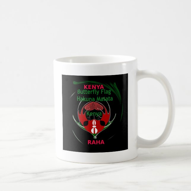 Kenya Raha Hakuna Matata.jpg Coffee Mug (Right)