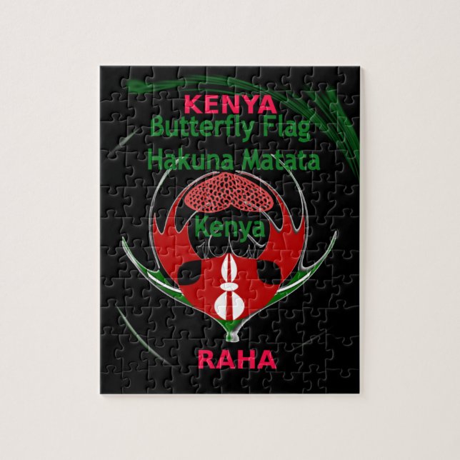 Kenya Raha Hakuna Matata.jpg Jigsaw Puzzle (Vertical)