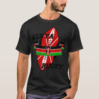 Kenya Rugby Player Coach Jersey  Sports Enthusiast T-Shirt
