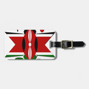 Kenya Safari Luggage Tag