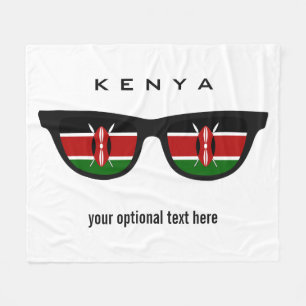 Kenya Shades custom fleece blankets