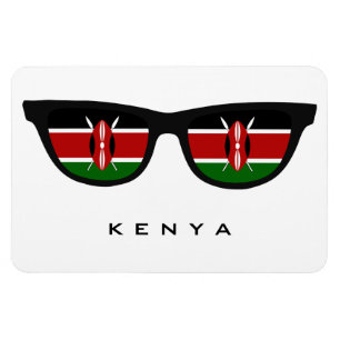 Kenya Shades custom text & colour magnet