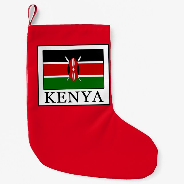 Kenya Small Christmas Stocking (Front)
