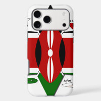 Kenya Star national safari flag colours bucket lis