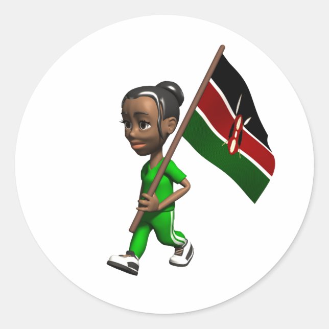 Kenya Sticker (Front)