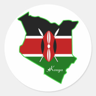 Kenya Sticker