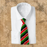 Kenya Ties, fashion Kenyan Flag, business Tie<br><div class="desc">Neck Tie: Patriotic Kenyan Flag fashion and Kenya business design - love my country,  office wear,  travel,  national patriots / sports fans</div>