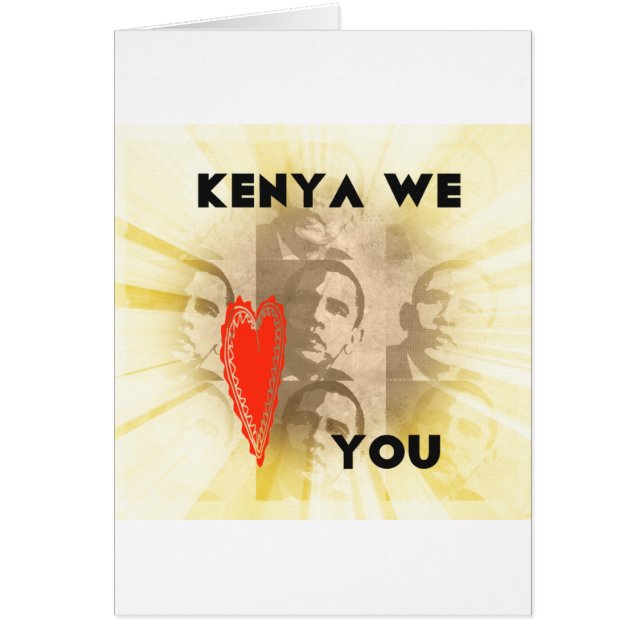 Kenya We Love You (Front)