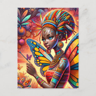 Kenyan Fairy Postcard