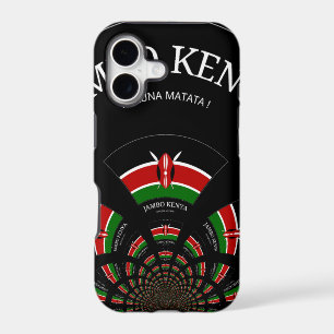 Kenyan Flag Inspired Jambo Welcome