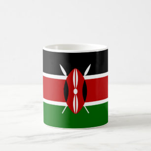 Kenyan Flag (Kenya) Coffee Mug