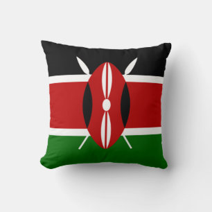Kenyan Flag (Kenya) Cushion