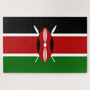 Kenyan Flag (Kenya) Jigsaw Puzzle