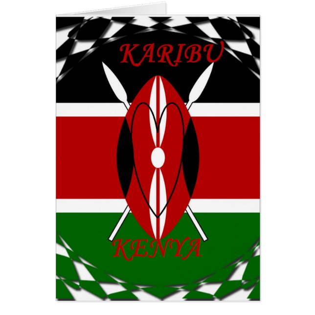 Kenyan Flag Unity: Tuko Pamoja Design (Front)