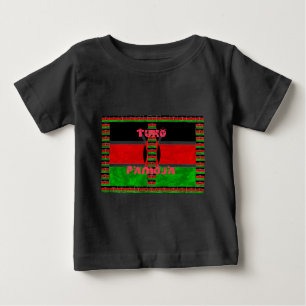 Kenyan Flag Unity: Tuko Pamoja Design Baby T-Shirt