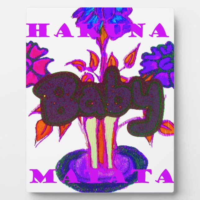 Kenyan Heart Art: I Love Kenya Plaque (Front)