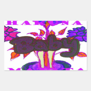 Kenyan Heart Art: I Love Kenya Rectangular Sticker