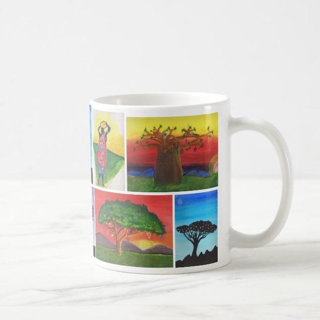 Kenyan Kids Art Mug (Right)