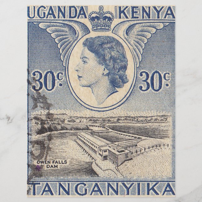 Kenyan postage stamp (Front)