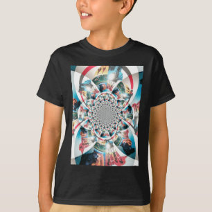 Kenyan Tapestry Kaleidoscope Art Print T-Shirt