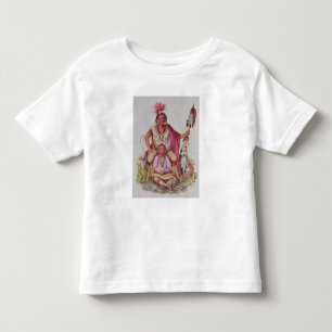 Keokuk or 'Watchful Fox', Chief of the Sauks Toddler T-Shirt