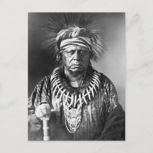 Keokuk ~ Sauk Chief 1847 Postcard