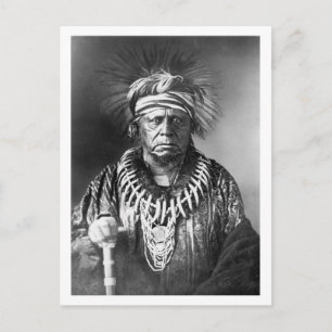 Keokuk ~ Sauk Chief 1847 Postcard
