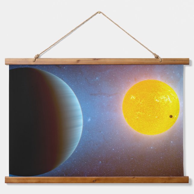 Kepler-10 Star System. Hanging Tapestry (Front)