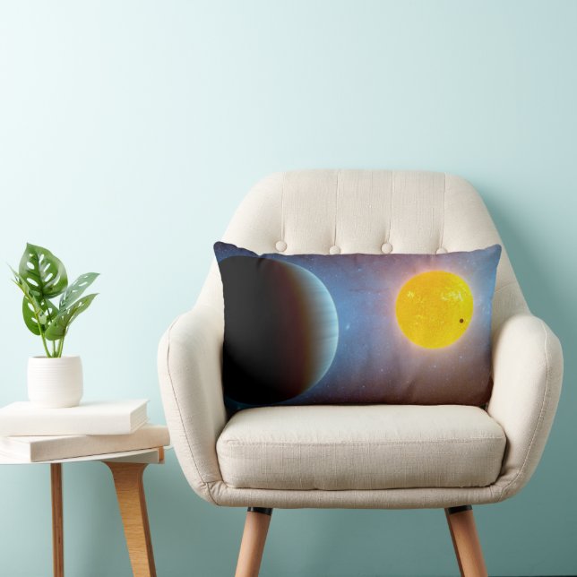 Kepler-10 Star System. Lumbar Cushion (Chair)