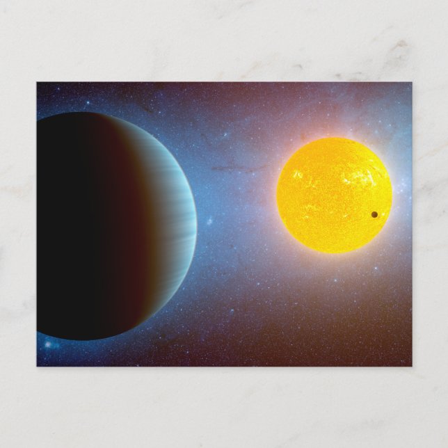 Kepler-10 Star System. Postcard (Front)