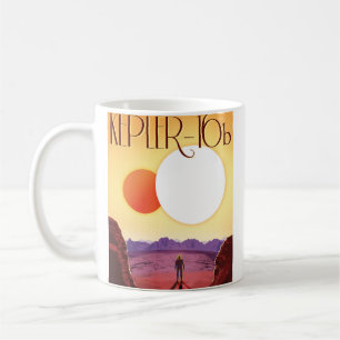 Kepler-16b: Binary Solar Sunset Fine Art Space Coffee Mug