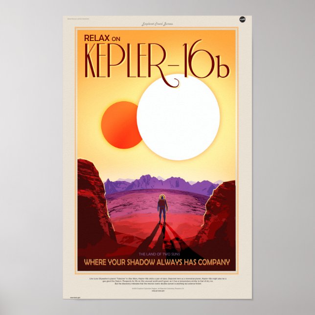 Kepler-16b Poster (Front)