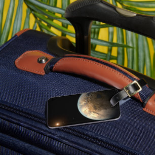 Kepler-186f Orbiting A Distant Star. Luggage Tag